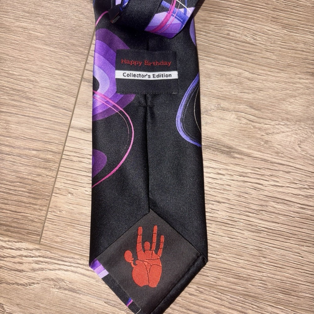 J. Garcia Collectors Edition Happy Birthday Multicolored Tie New With Tags - Picture 5 of 7